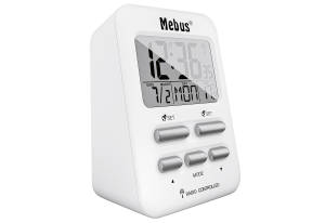 Mebus Funkwecker 25800 | Kunststoff