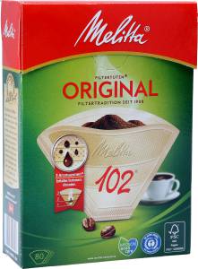 MELITTA Filtertüten 102, 80 Stück braun