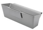 metaltex Auffangschale für Küchenabfälle "Clean Tex" grau