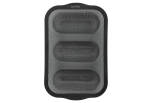 Zenker Minibaguette-Backform "Excellence" 28x18x5cm schwarz/ grau
