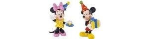 Minnie und Mickey Mouse Figuren
