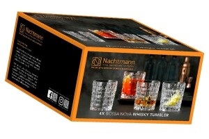 Nachtmann Whiskyglas "Bossa Nova" 330 ml 4er Set