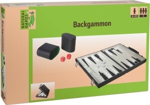Natural Games Backgammon Kunstleder 47x37cm
