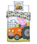 Peppa Pig Bettwäsche "George Traktor" 100 x 135 cm