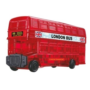 Crystal Puzzle 3D London Bus