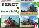 Puzzle Fendt 3 x 48 Teile