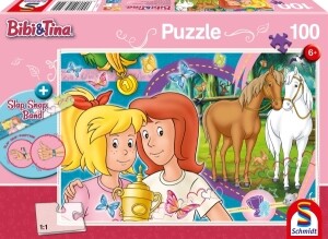 Schmidt Puzzle Bibi und Tina "Pferdeglück" 100 Teile