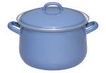 Riess Fleischtopf mit Deckel CLASSIC Edition NATURE BLUE DARK | 3,5 Liter | Emaille