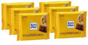 Ritter Sport Knusperflakes (6 x 100g Tafel)