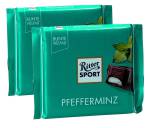 Ritter Sport Pfefferminz (2 x 100g Tafel)