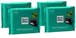 Ritter Sport Pfefferminz (4 x 100g Tafel)