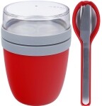 Mepal Ellipse Set Lunch Pot und Besteckset rot