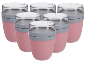 Mepal Lunch Pot Ellipse Nordic Pink in rosa 6 Stück