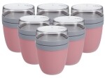 Mepal Lunch Pot Ellipse Nordic Pink in rosa 6 Stück