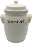 Rumtopf 5 Liter weiß