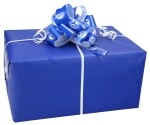 Schalke Fanartikel Geschenkpaket in Geschenkpapier