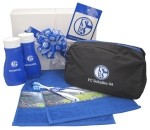 Schalke Geschenkset 5-tlg. mit gefüllter Kulturtasche in Geschenkbox