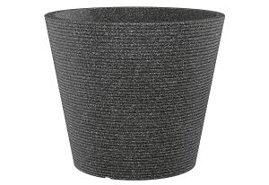 Scheurich Pflanztopf CONEO schwarz-granit 26 Liter