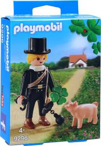 Playmobil Schornsteinfeger mit Glücksschweinchen