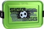 SIGG Brotdose Metal Box Plus S Football 170x115x60mm, grün