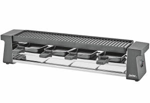 Spring Raclette-Grill "Compact" für 4 Personen 54,5x12x10,5cm schwarz, 600 Watt