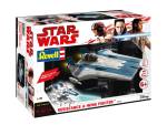 REVELL Star Wars Modellbausatz Build & Play, A-Wing Fighter blau