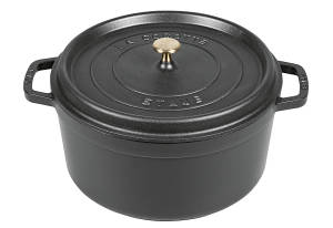 Staub Cocotte "New Classic" 30 cm schwarz