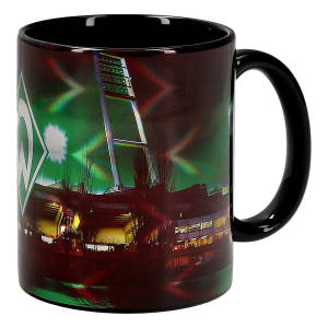 SV Werder Bremen Tasse Weser-Stadion metallic