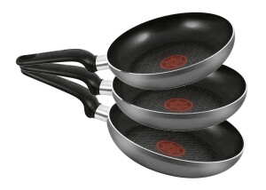 Tefal Pfanne Logics 3er-Set 20cm, 24cm, 28cm