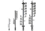 TFA-DOSTMANN Schau-Thermometer Metall 42cm