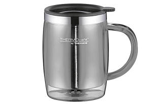 Thermos Trinkbecher "Desktop Mug" grau