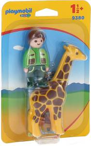 Playmobil Tierpfleger mit Giraffe