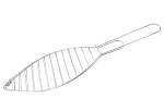 TILL-ZÜNDFIX Fischbräter Standard 45cm