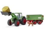 Schleich 42379 Traktor mit Anhänger