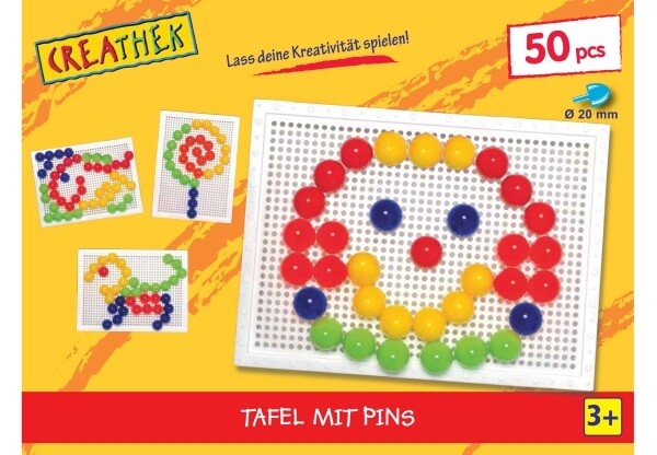 Creative Fun Steckplatte mit 50 Pins