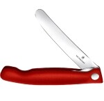 Victorinox Gemüsemesser faltbar "Swiss Classic" 11 cm rot