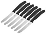 VICTORINOX Tomatenmesser Classic schwarz, 6er Set (6 x )