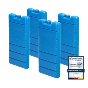 VonBueren Kühlakkus 4er Set | 4 x 200 g | 16,5 x 7,5 x 2 cm