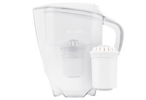 PHILIPS Wasserfilterkaraffe weiß 3 Liter