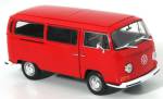 Welly VW Bus T2 1972 rot 1:24