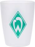 Werder Bremen Zahnputzbecher weiß Raute 0,2 Liter