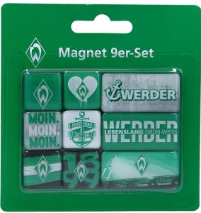 Werder Bremen Magnet-Set 9-teilig
