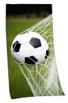 Fußball Velours-Badetuch 75x150cm