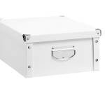 ZELLER-PRESENT Box, Pappe, weiß, 40x33x17cm