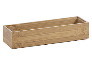 Zeller Ordnungsbox Bamboo, ca. 23 x 7,5 x 5 cm
